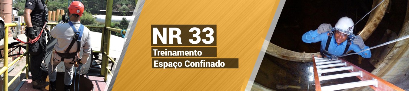 NR 33 - TREINAMENTO EM ESPAÇO